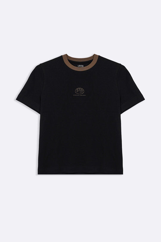 BLACK SOURDOUGH PRINT TEE