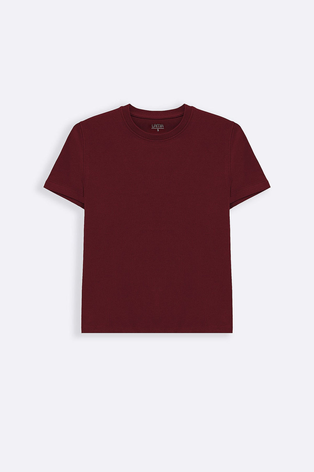 MAROON CASUAL EVERYDAY TEE