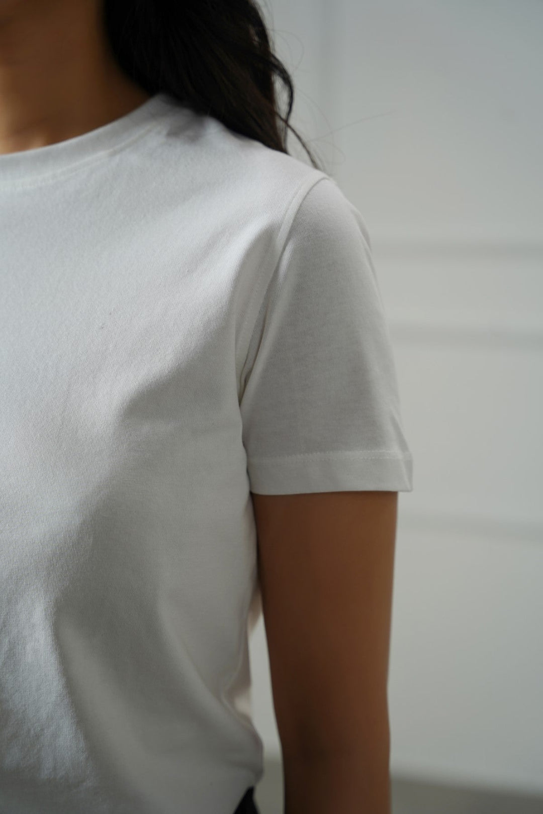 WHITE CASUAL EVERYDAY TEE