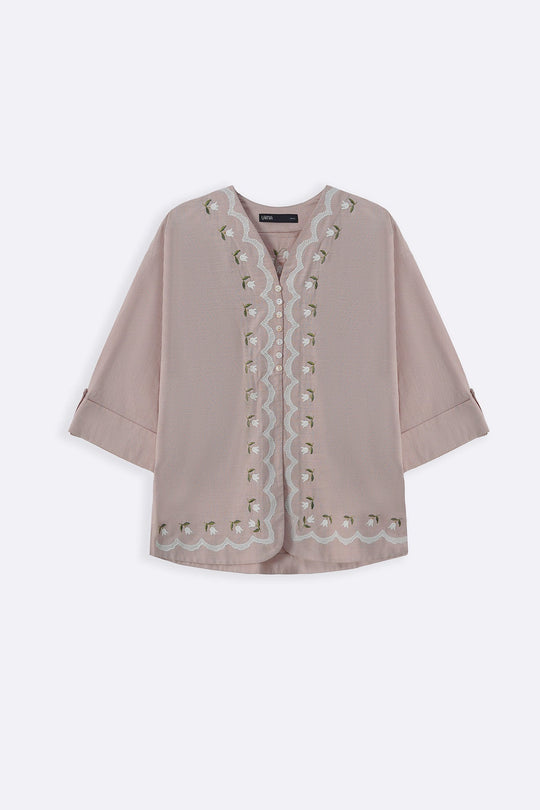 PINK BELL FLORAL SHIRT