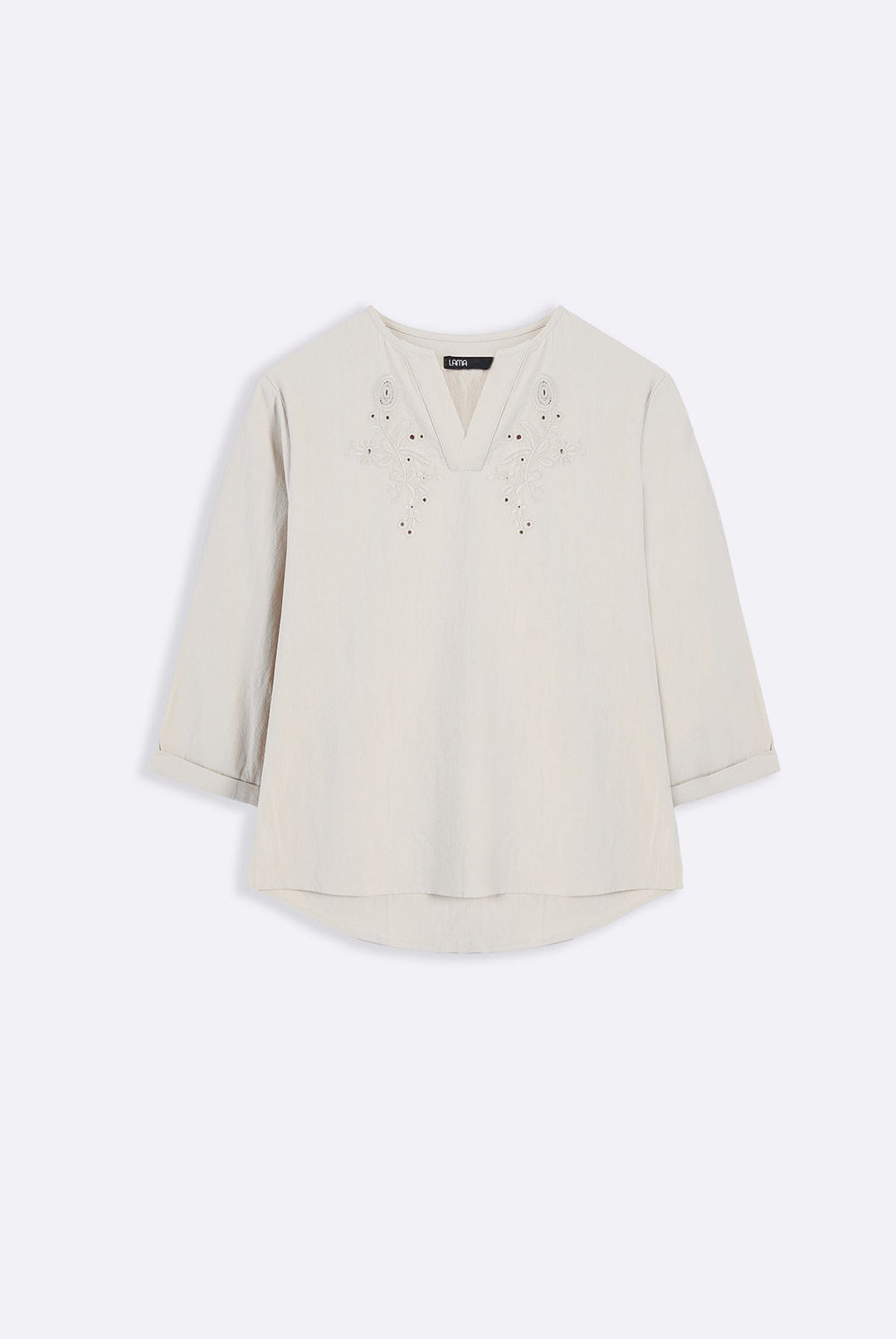 OATMEAL ORGANIC COTTON SHIRT