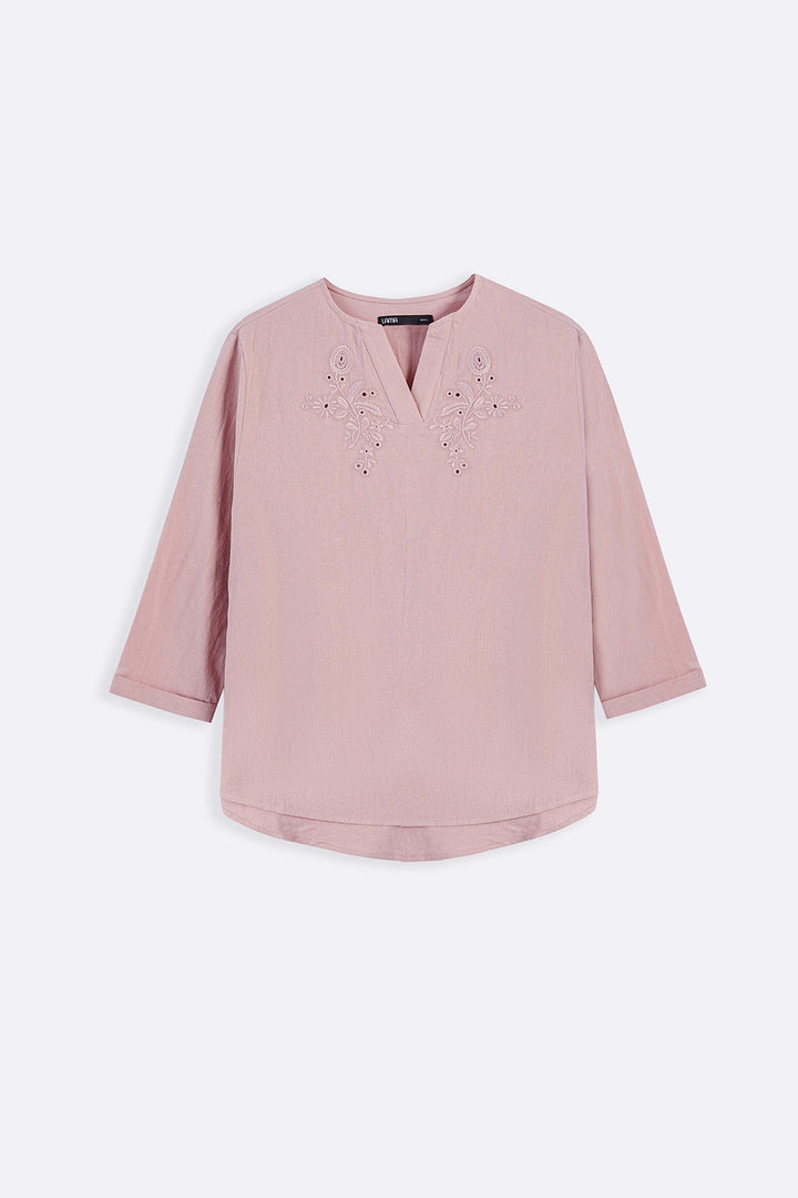 PINK ORGANIC COTTON SHIRT