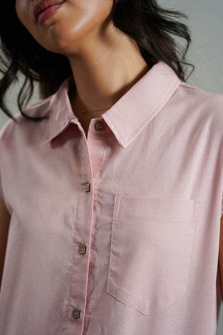 PINK MEET FOR COFFEE SHIRT