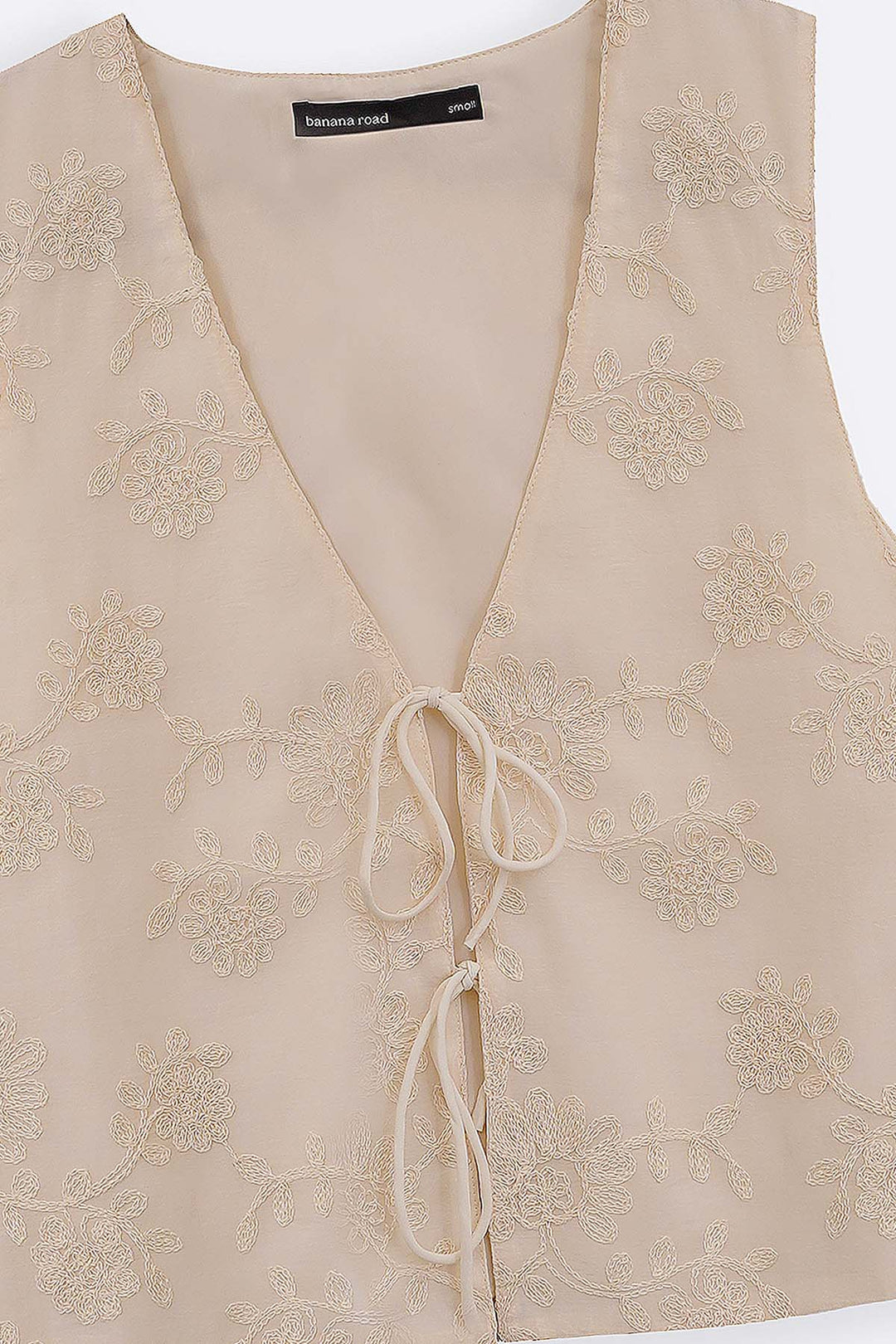 OFF WHITE IVORY ARTISAN VEST