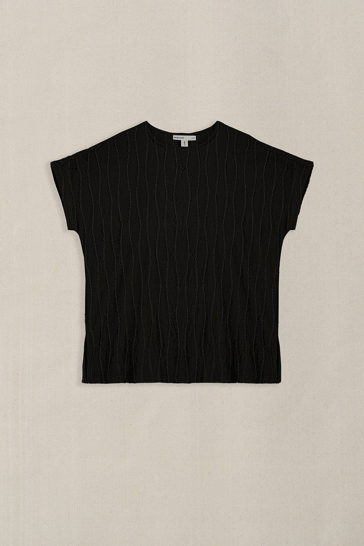BLACK WILLOW KNIT TOP