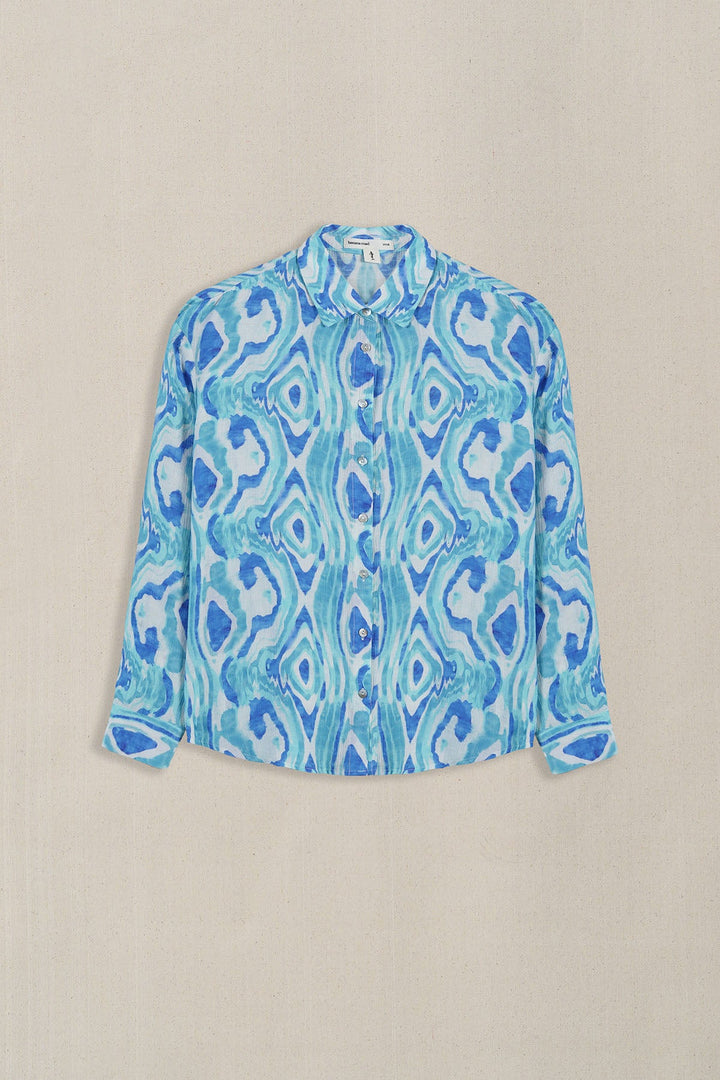 BLUE TIDAL FLOW SHIRT