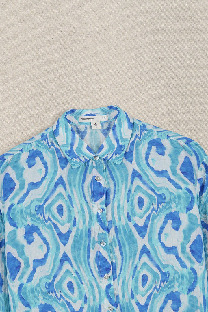 BLUE TIDAL FLOW SHIRT
