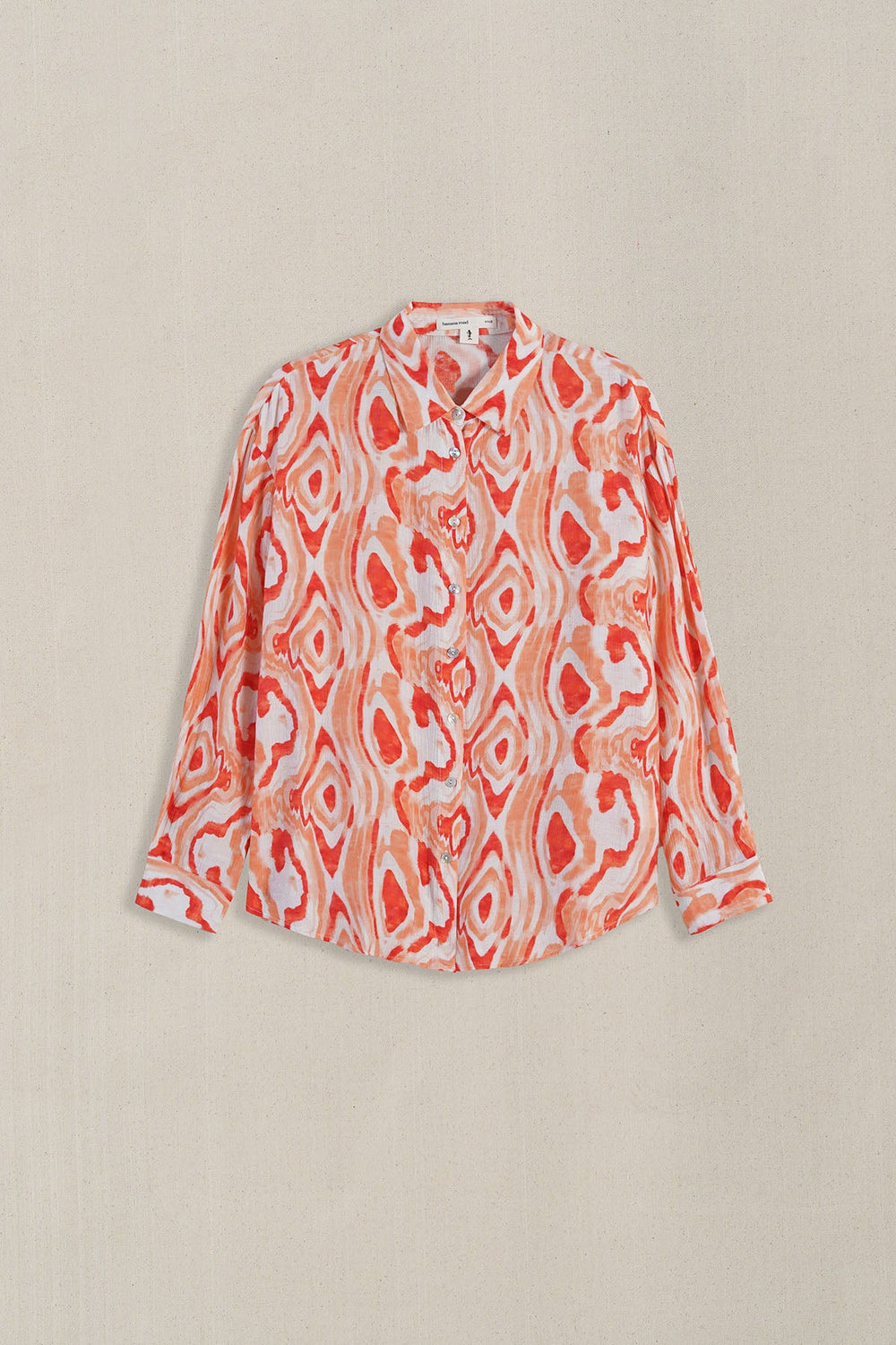 ORANGE TIDAL FLOW SHIRT
