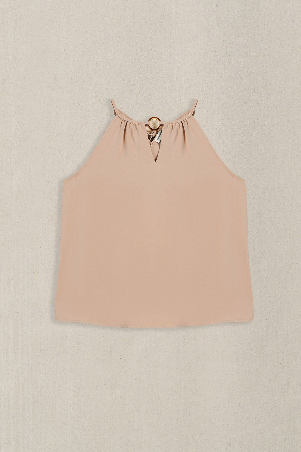 TAUPE COVE HALTER TOP