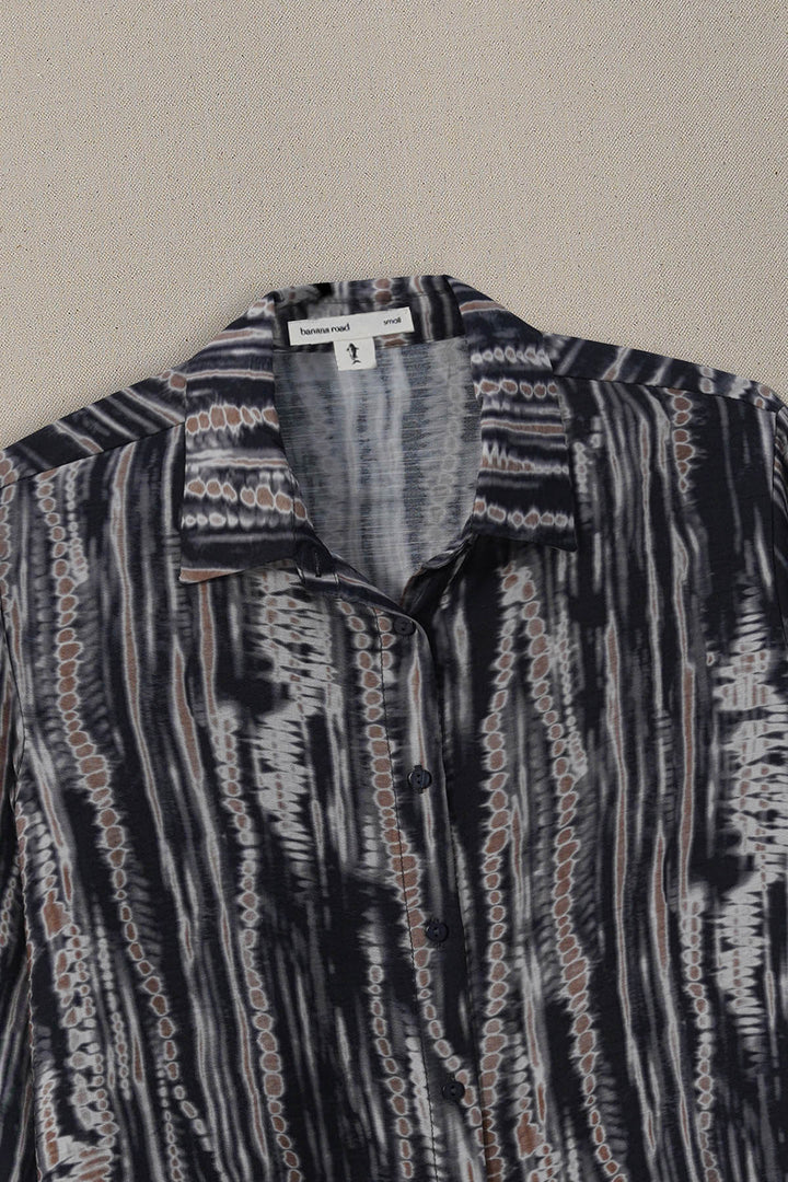 BLACK MONO TIDE SHIRT