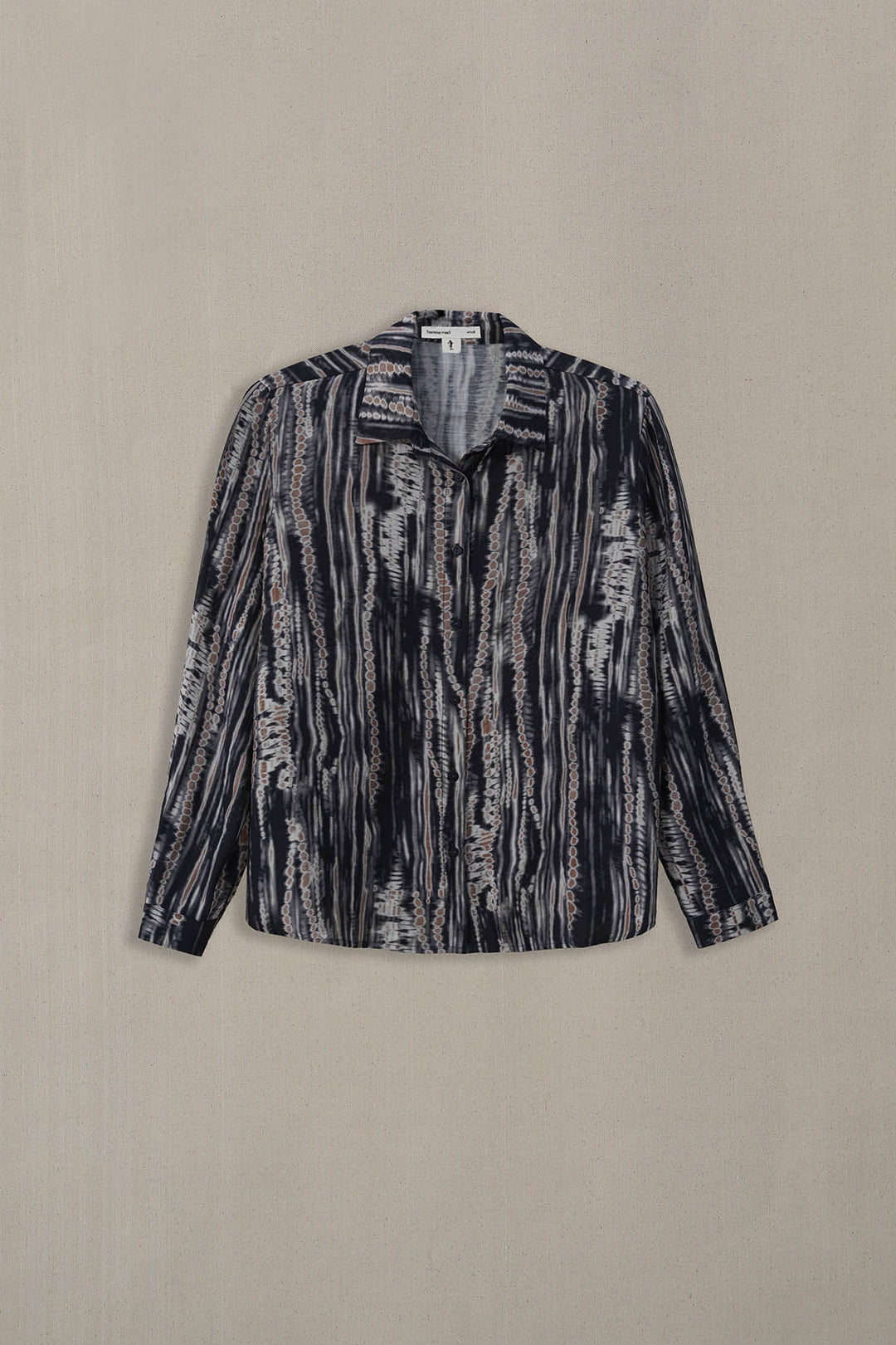 BLACK MONO TIDE SHIRT