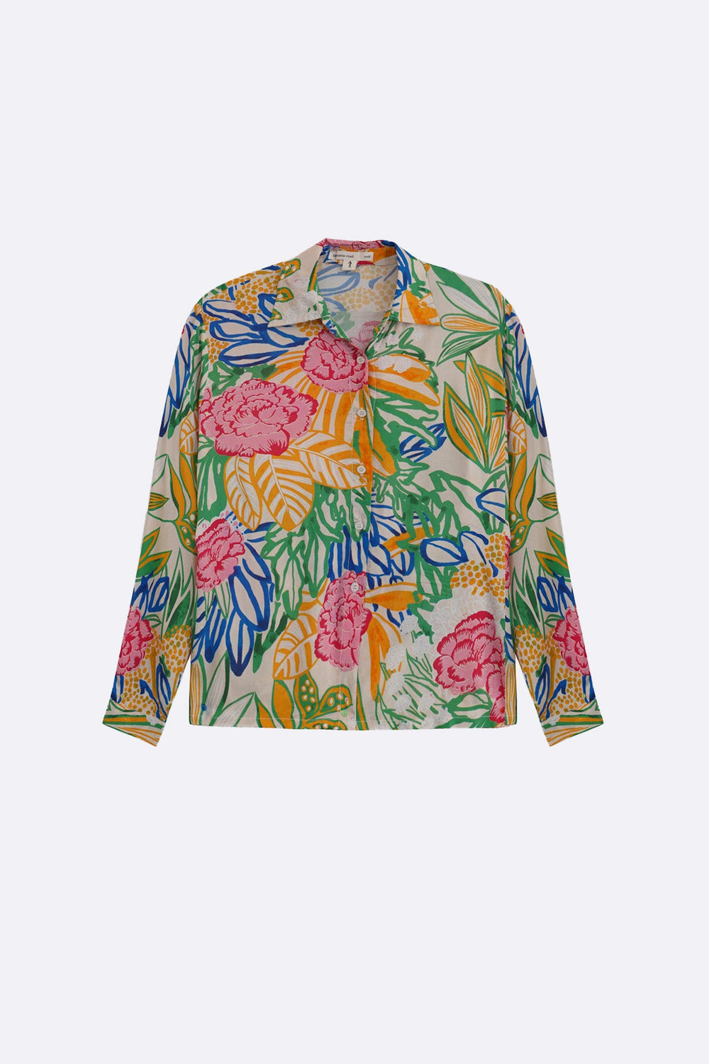 PINK GARDENIA BUTTON DOWN