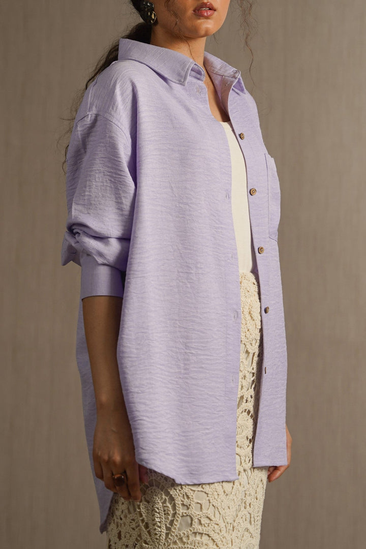 LAVENDER LAVENDER ROUTE SHIRT