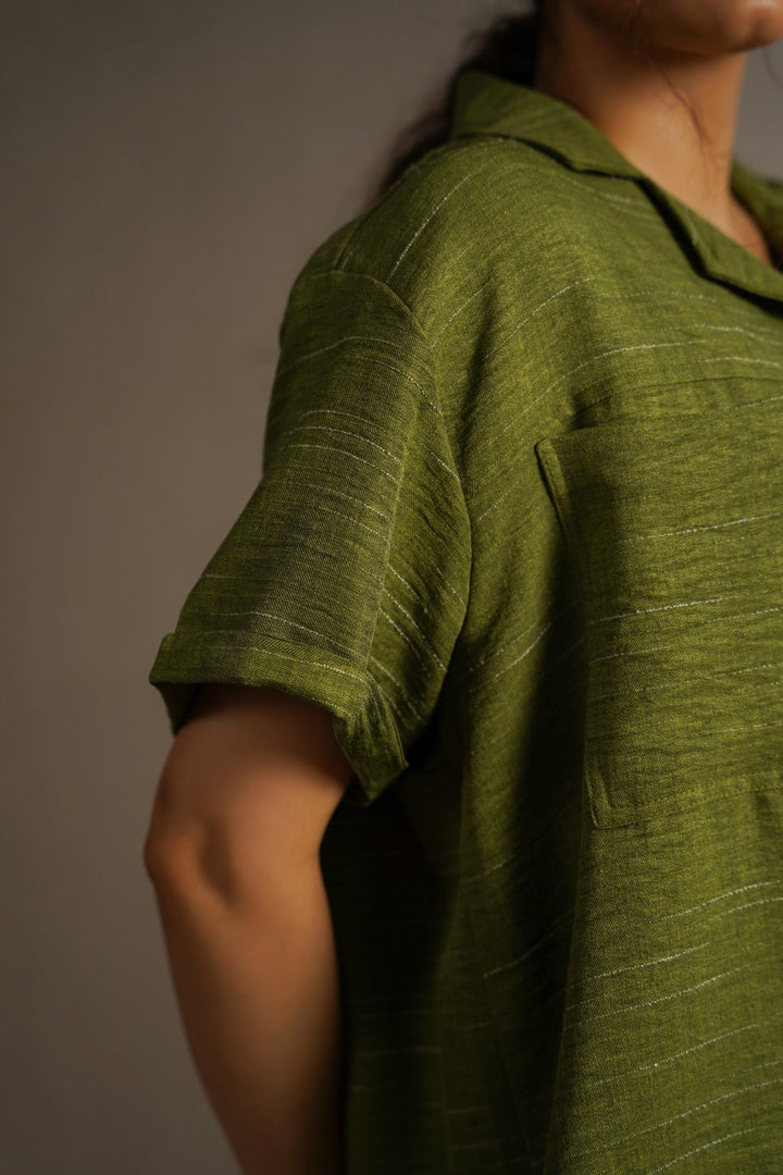 OLIVE OLIVE ROUTE SHIRT