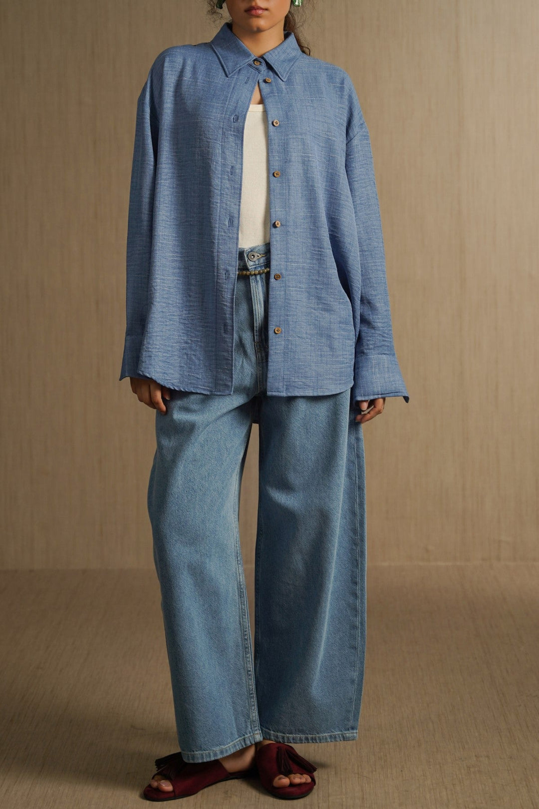 BLUE SUMMER SEA SHIRT