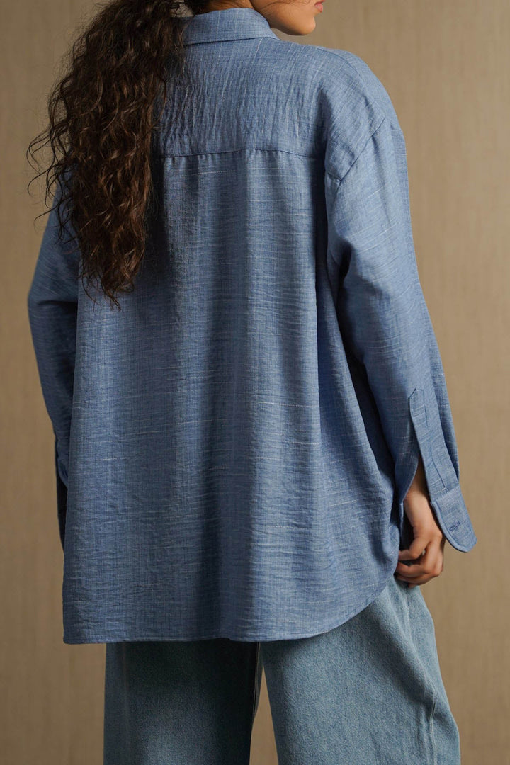 BLUE SUMMER SEA SHIRT