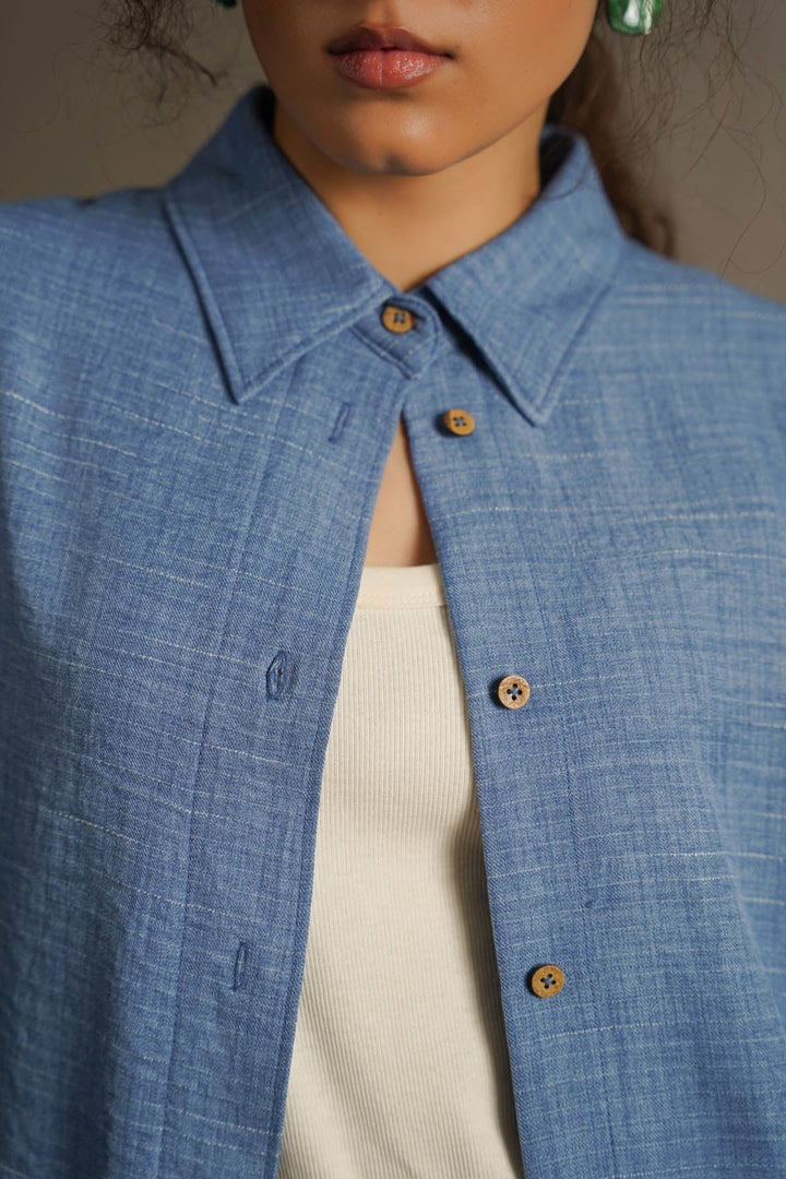 BLUE SUMMER SEA SHIRT