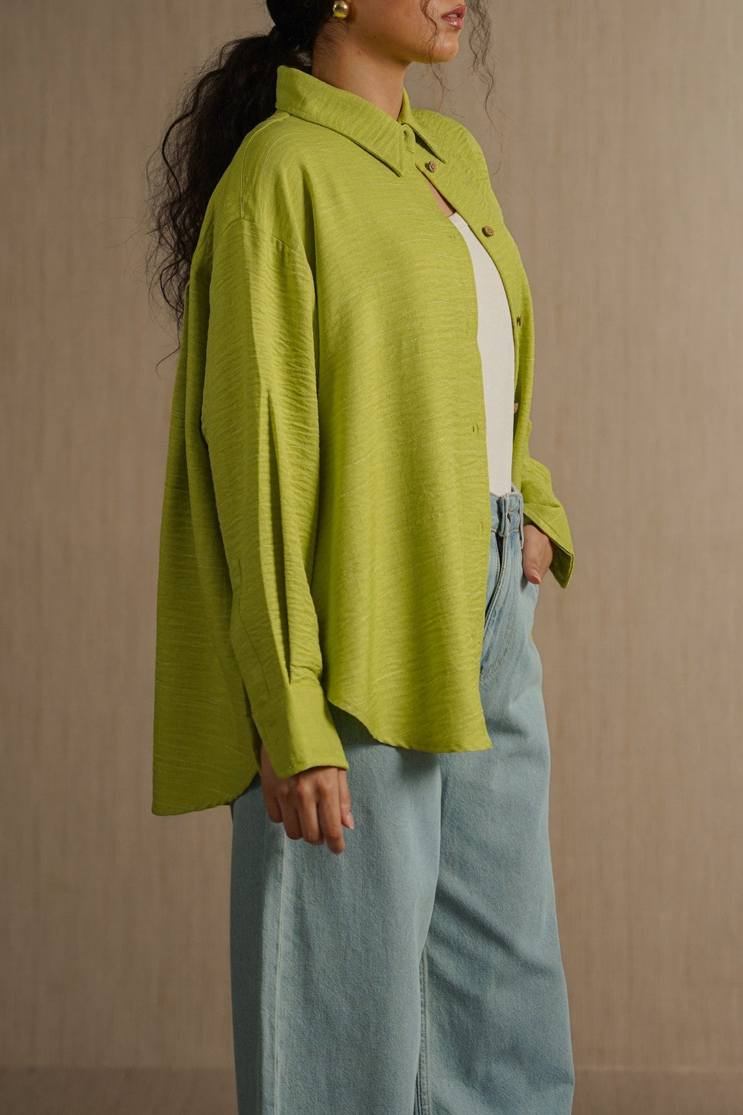 LIME SUMMER SEA SHIRT