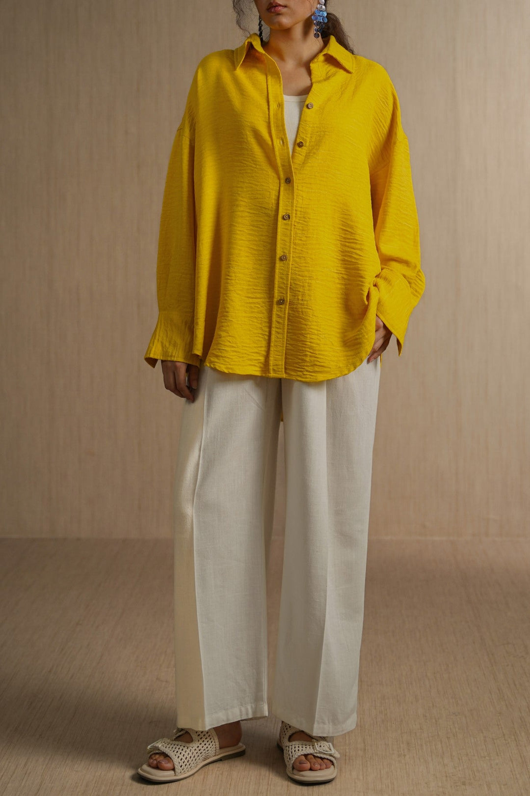 YELLOW SUNWASH SHIRT