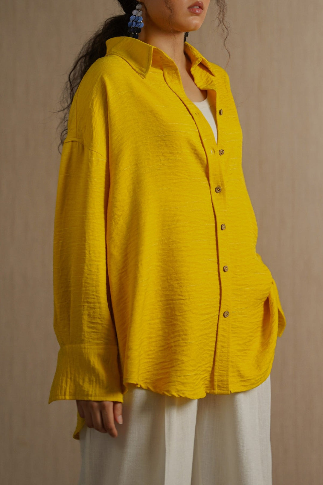 YELLOW SUNWASH SHIRT