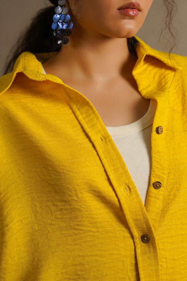 YELLOW SUNWASH SHIRT