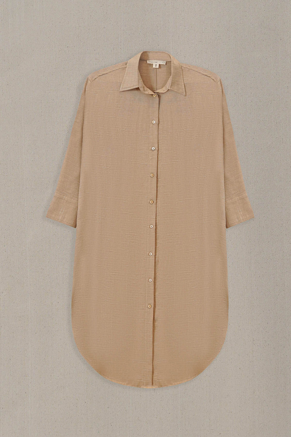 BEIGE STONE COAST LONG TUNIC