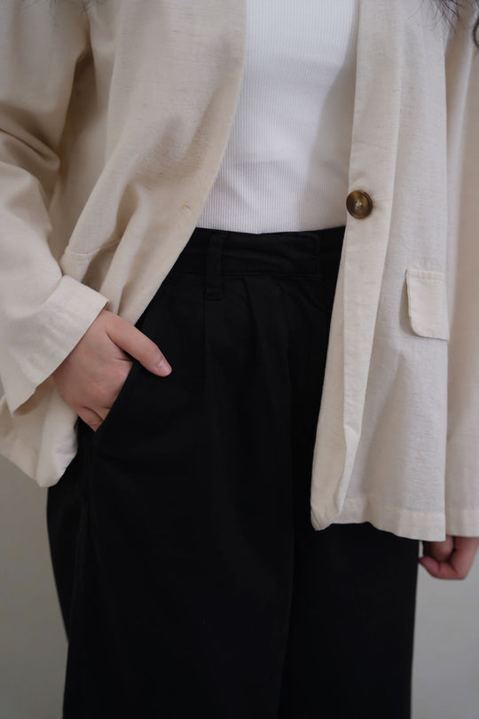 MOM  STRAIGHT PANTS