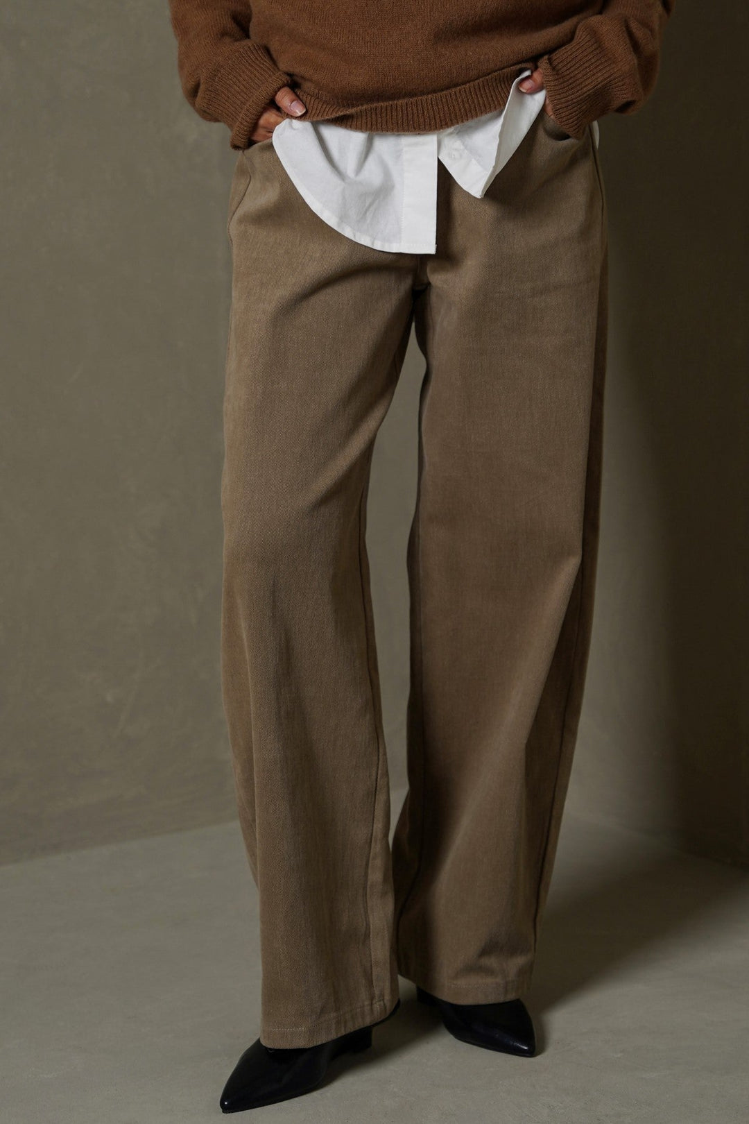 SAND BARREL PANTS
