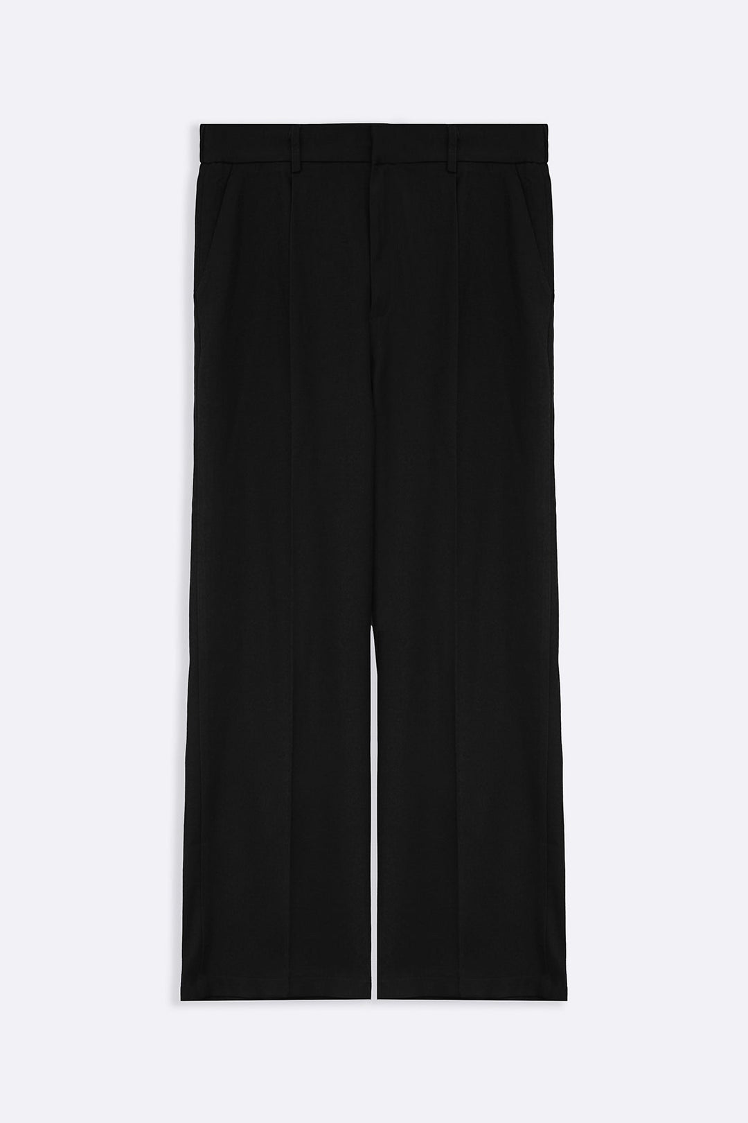 BLACK TAILORED SLIM PANTS