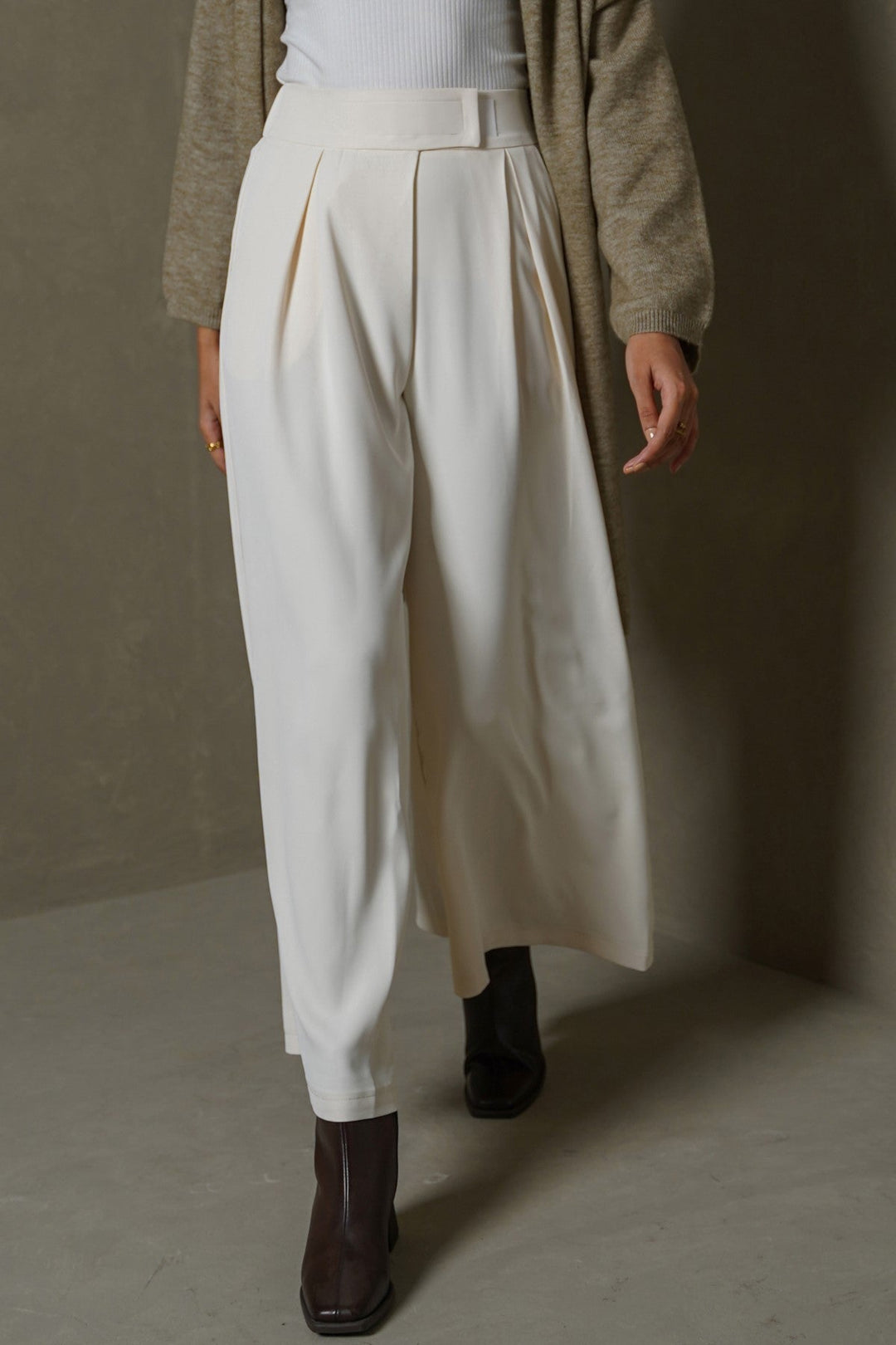 CREAM KYOTO CAPRICE PANTS