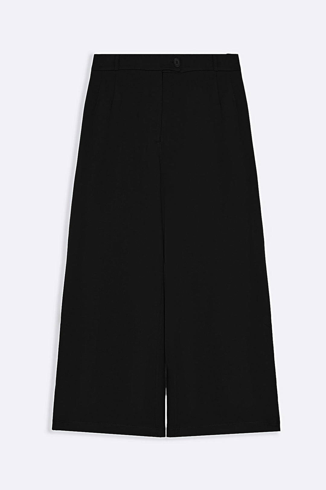 BLACK STRAIGHT LEG PANTS