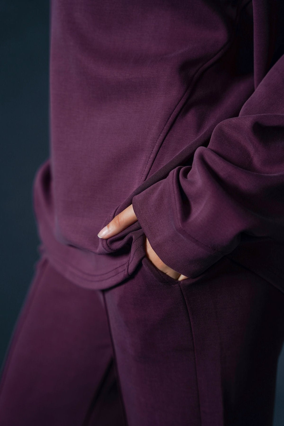 PLUM SOFT ALL-DAY PANTS
