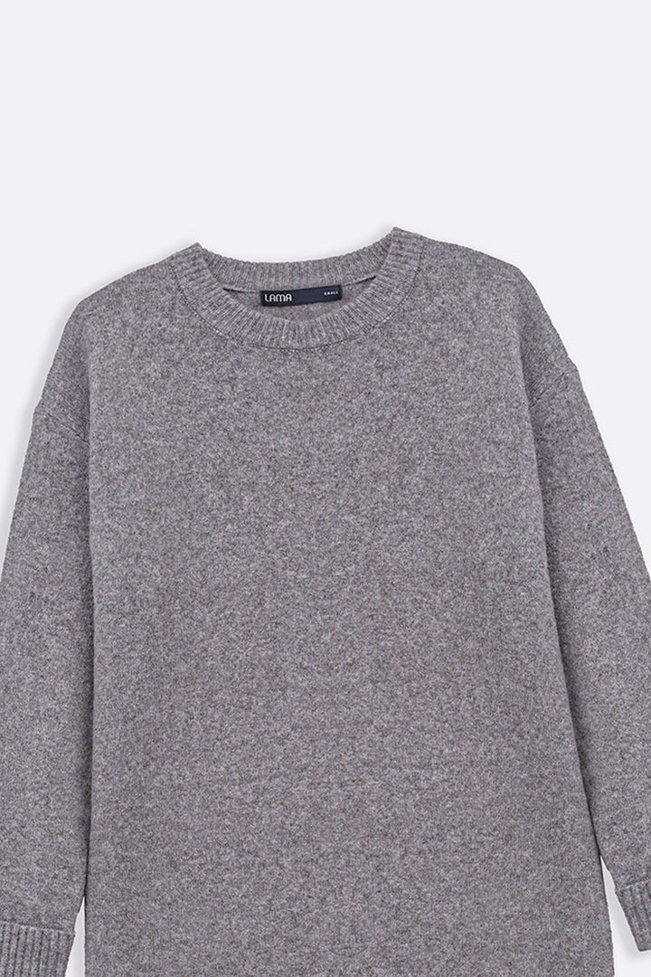 BROWN EVERYTHING WINTER DRESS