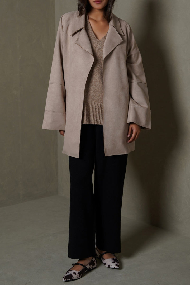 GRAVEL ARLO SUEDE TRENCH