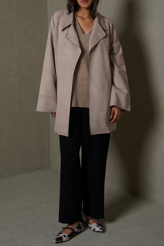 GRAVEL ARLO SUEDE TRENCH