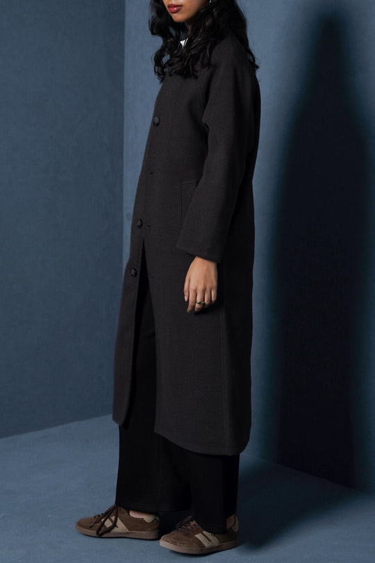 DARK BROWN DAILY SOFT COAT