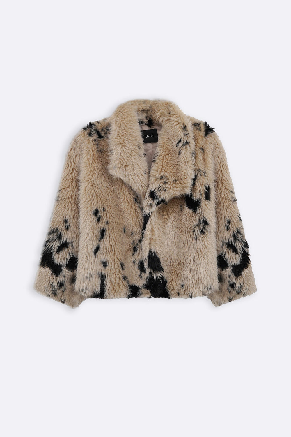 BEIGE RANCH LUXE FUR JACKET