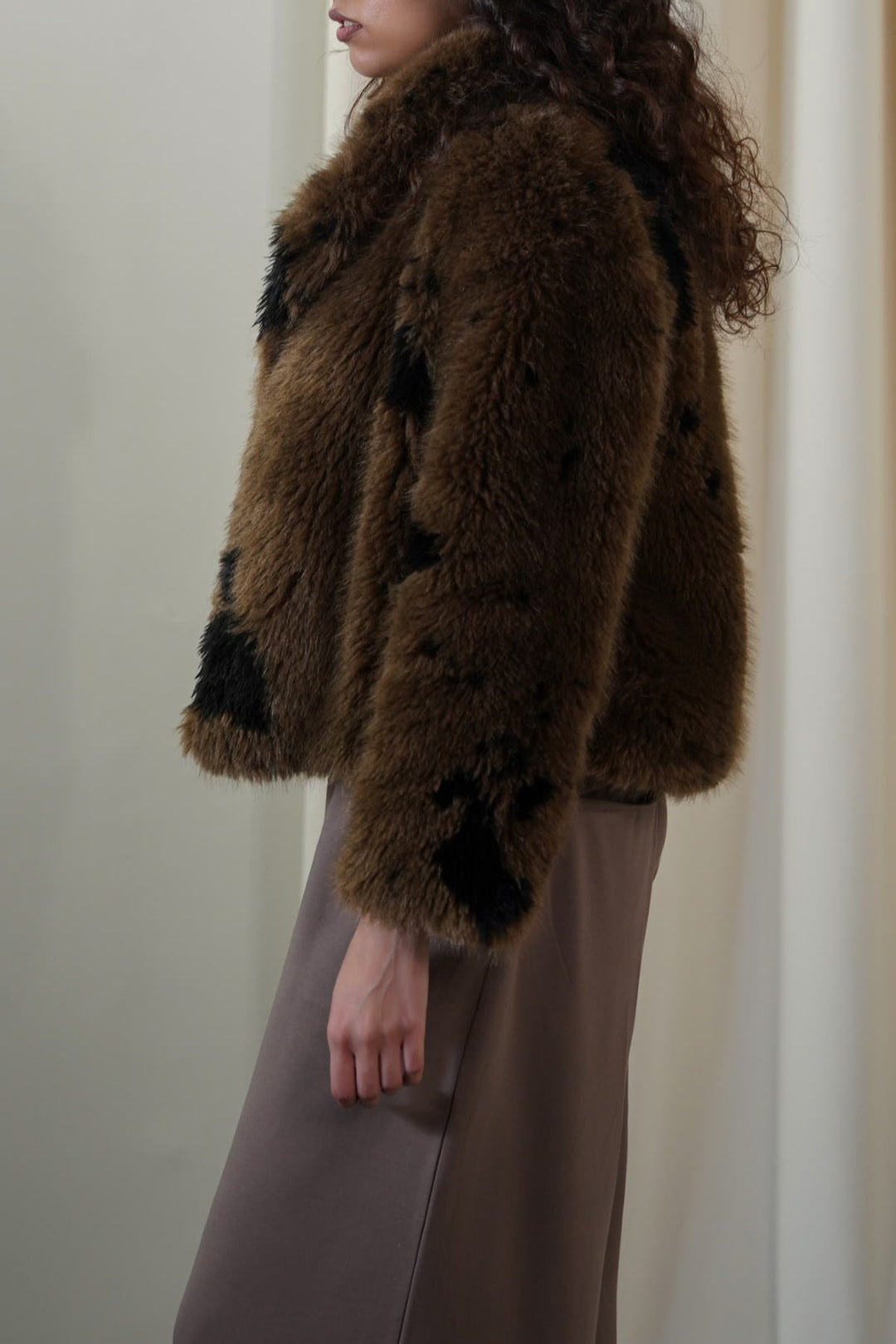 BROWN RANCH LUXE FUR JACKET