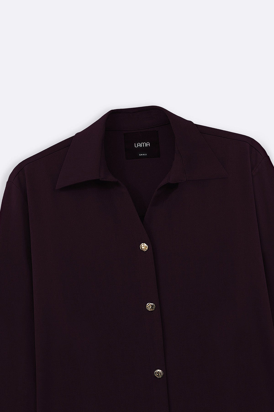 WINE FLOW BUTTONED SHIRT