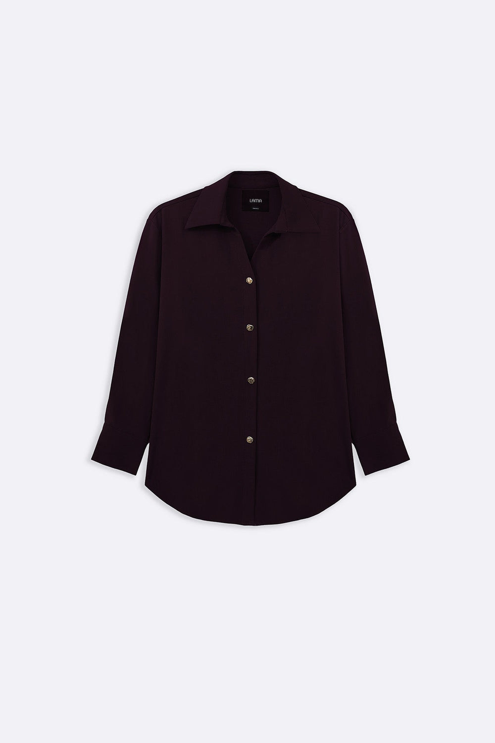 WINE FLOW BUTTONED SHIRT