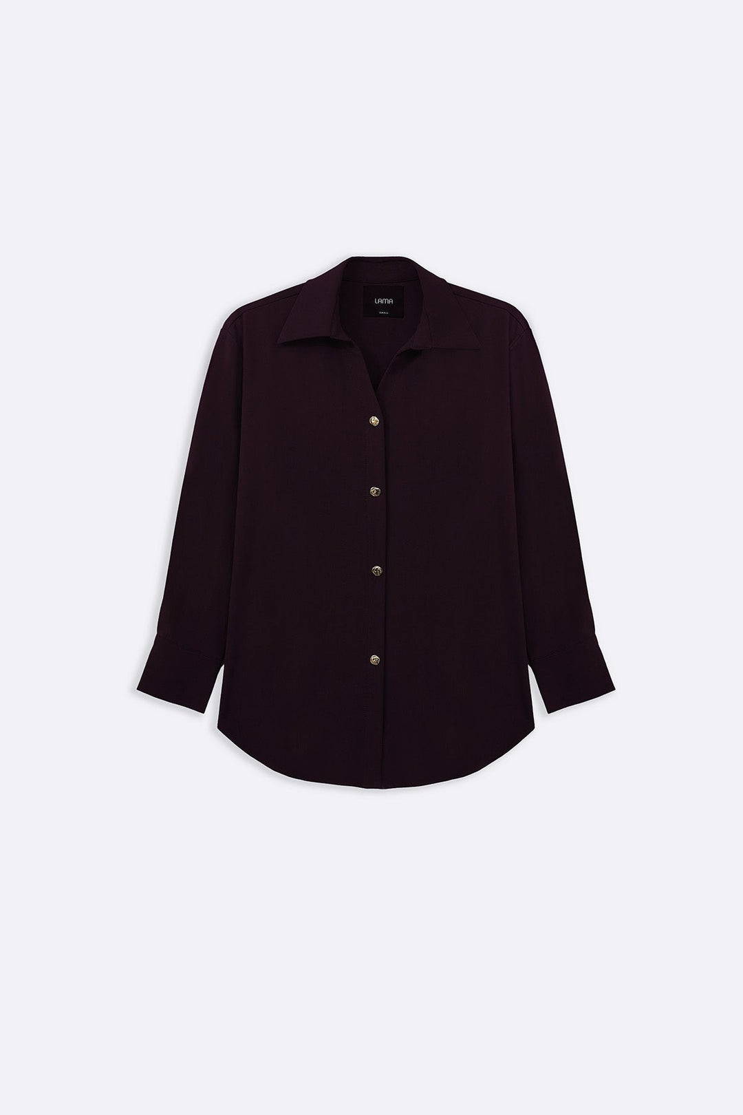 WINE FLOW BUTTONED SHIRT