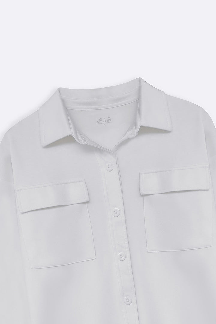 WHITE COVER SHACKET