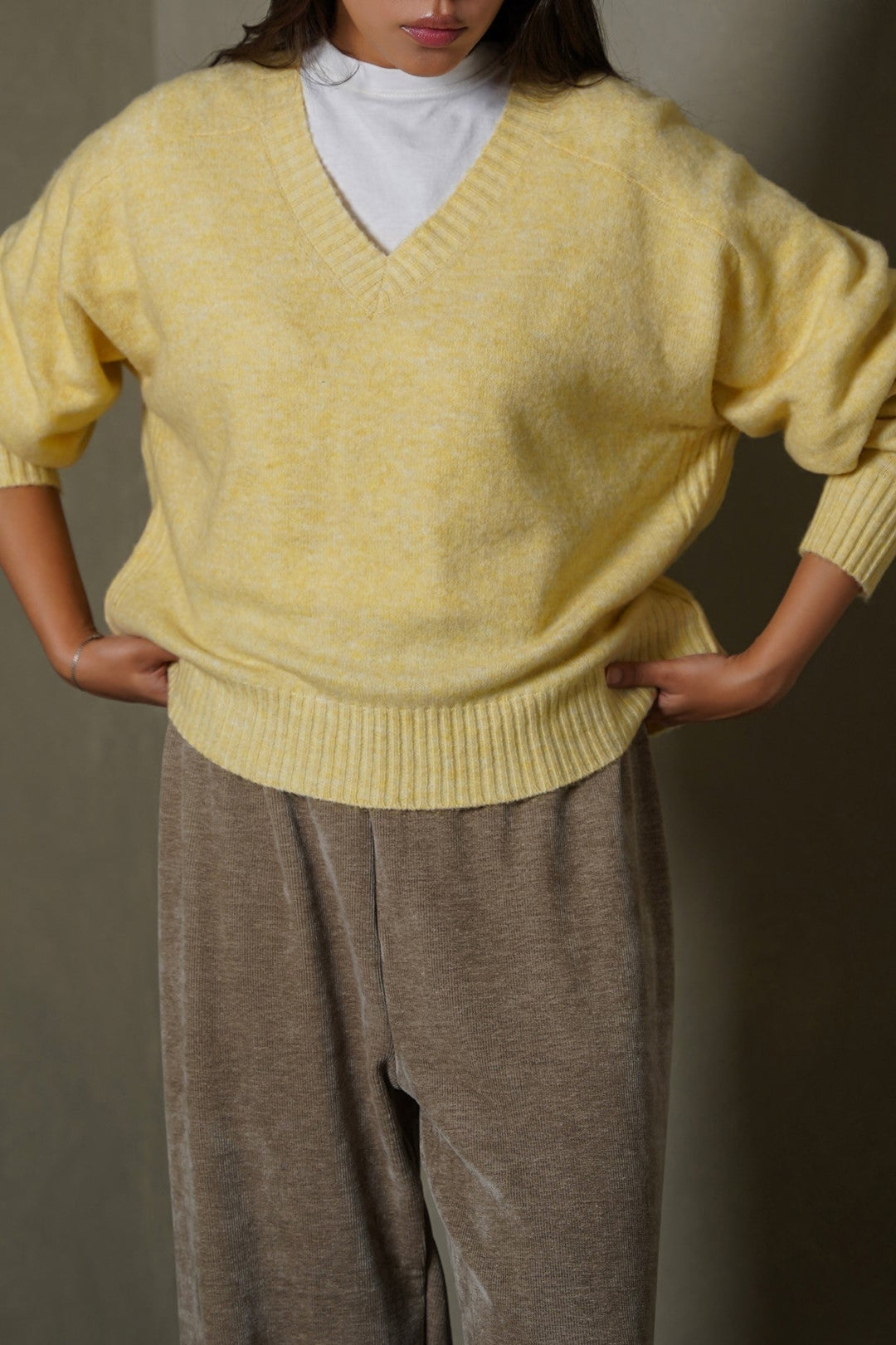 LIME SOFT BUTTER KNIT