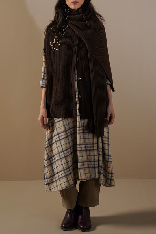 SHAWL COLLAR CARDIGAN