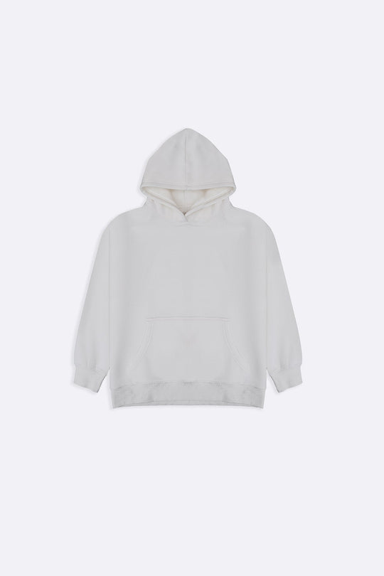 WHITE CLASSIC HOODIE