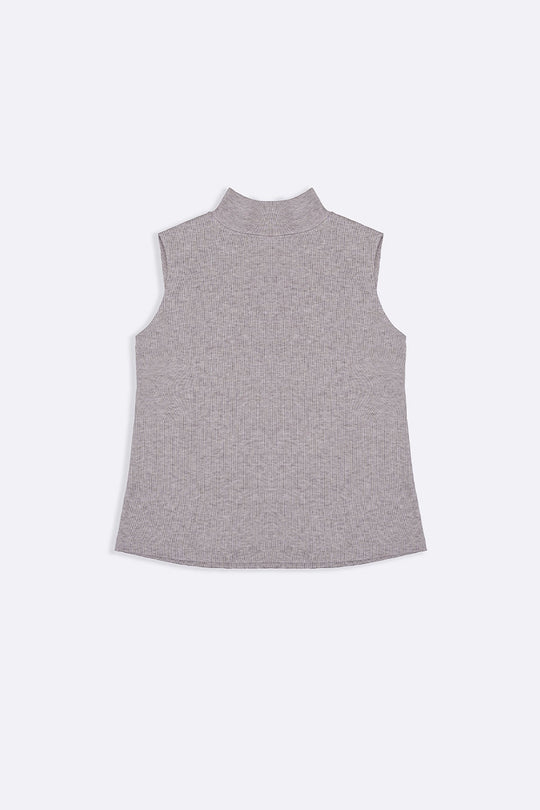 OAT WHITE CLOUD STRETCHY TOP