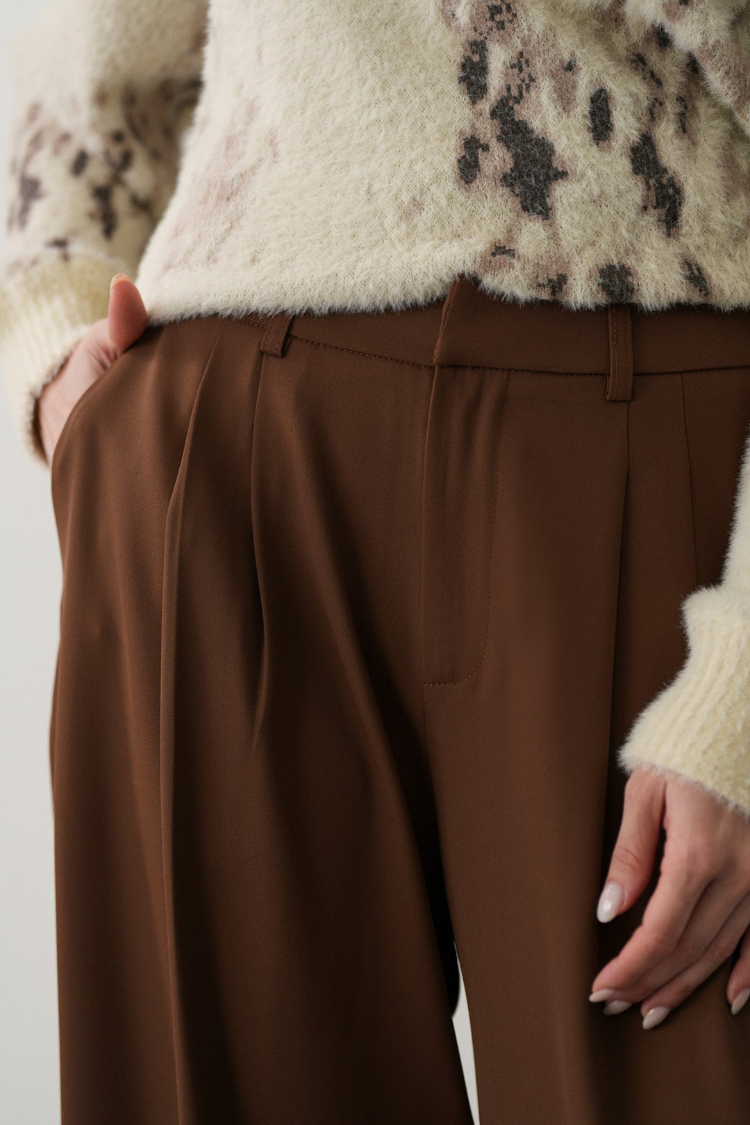 COMO PLEATED PANTS