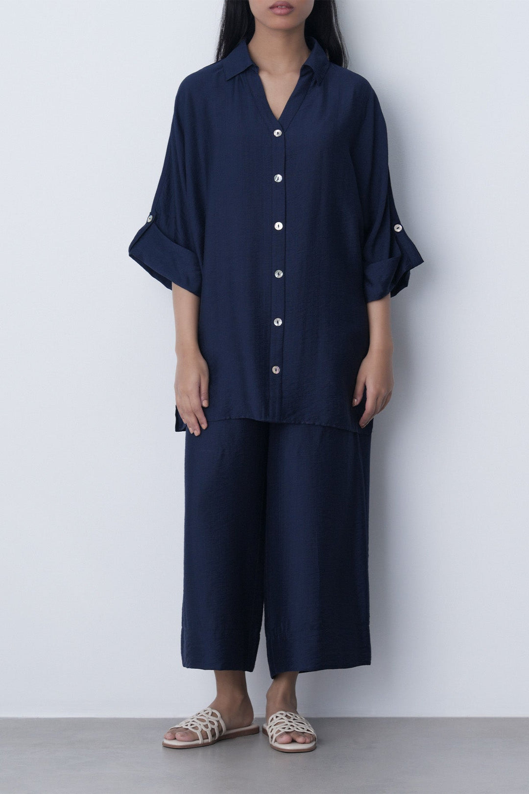 BLUE-SOFT BASIC CULOTTES