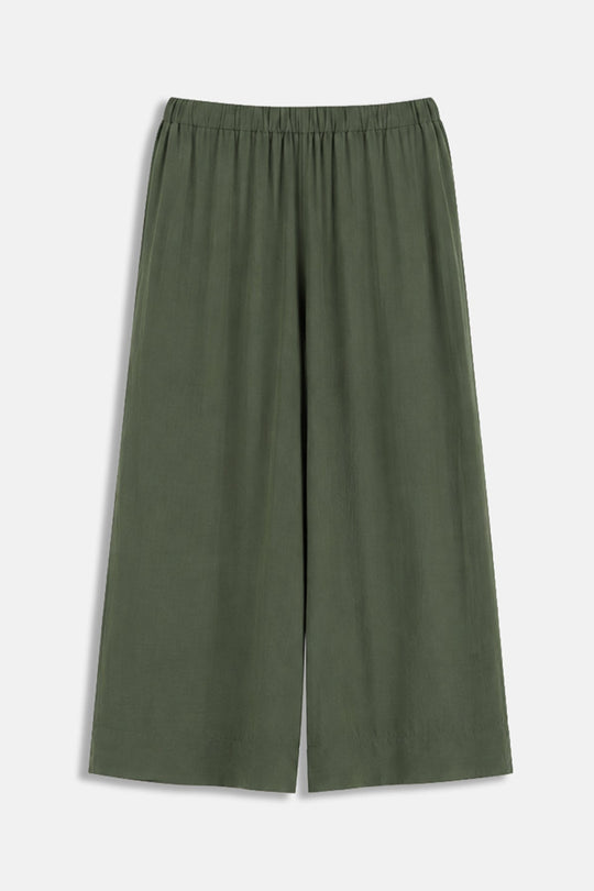 GREEN-SOFT BASIC CULOTTES