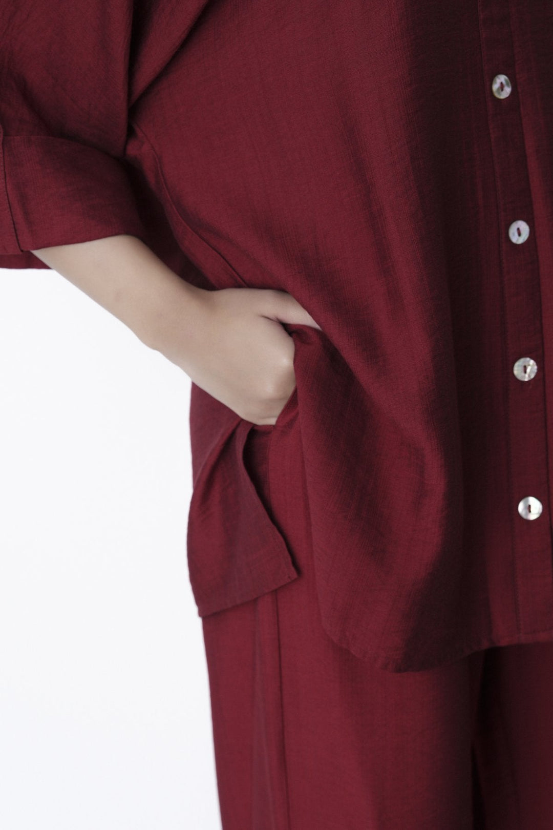 RED-SOFT BASIC CULOTTES